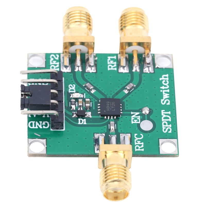 Heayzoki 3‑5V RF Switch Module Single Pole Double Throw Board 50Ohms Input Output Impedance High Reliability (HMC349) - Image 2
